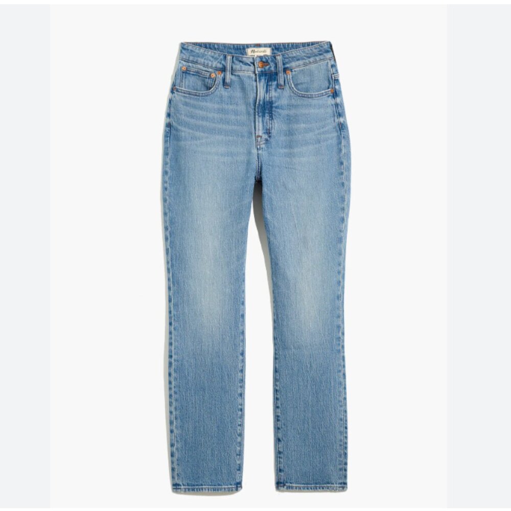 Madewell / The Curvy Perfect Vintage Jean in Banner Wash / Size: 25